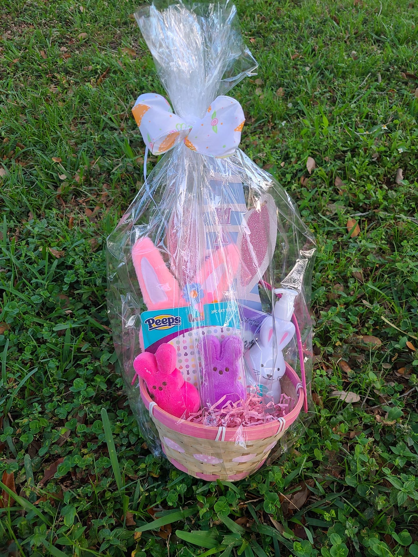 Purrfect Paws Easter Cat Basket