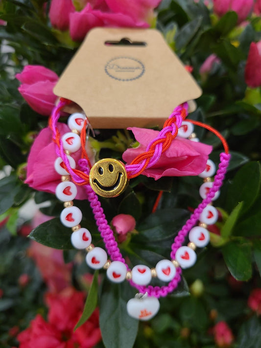 Hot Pink bracelet pack